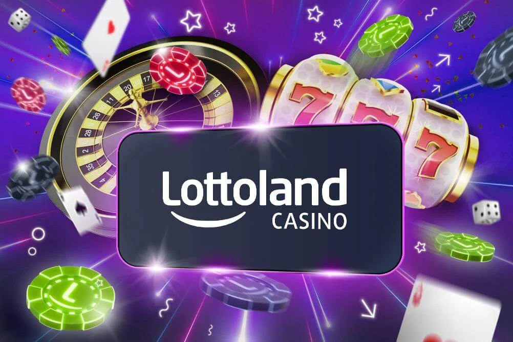 Lottoland Casino: roulette, chips and slot reels